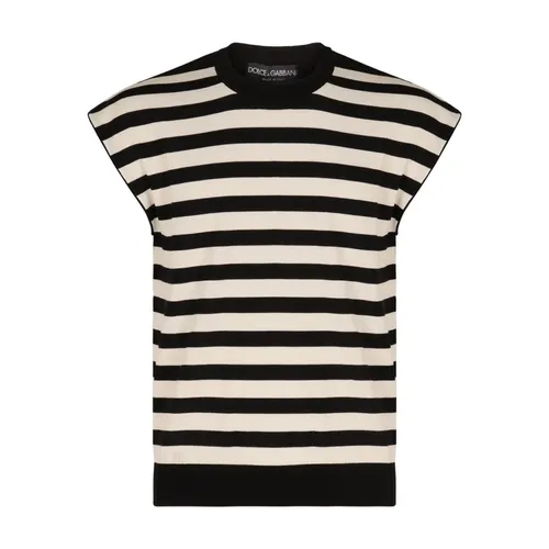 Knitwear > Sleveless Knitwear - - Dolce & Gabbana - Modalova