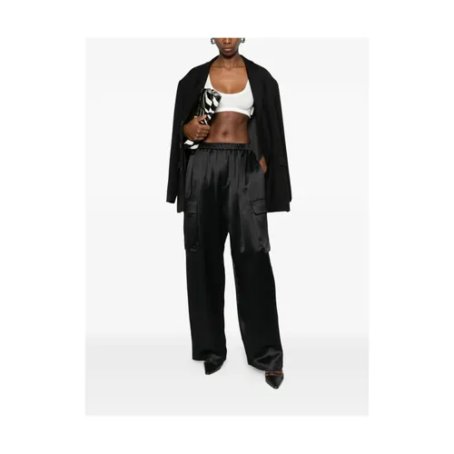 Trousers > Wide Trousers - - The Frankie Shop - Modalova