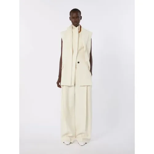 Trousers > Wide Trousers - - Sportmax - Modalova