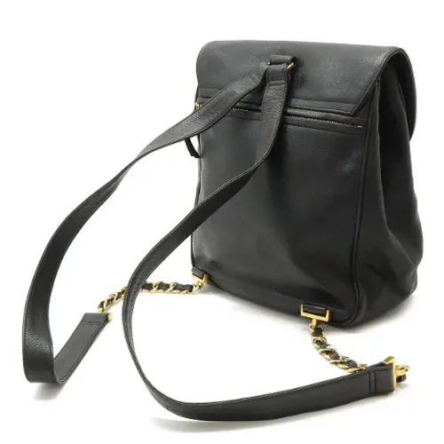 Pre-owned > Pre-owned Bags > Pre-owned Backpacks - - Chanel Vintage - Modalova