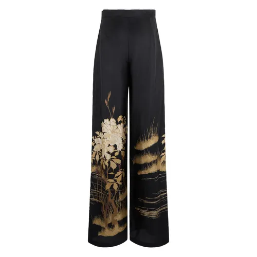 Trousers > Wide Trousers - - Max Mara Studio - Modalova