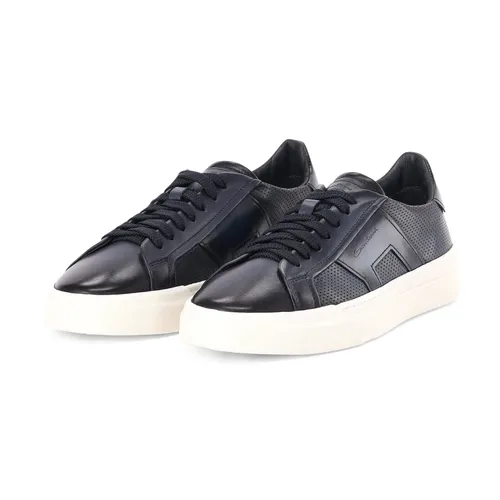Santoni - Shoes > Sneakers - Blue - Santoni - Modalova