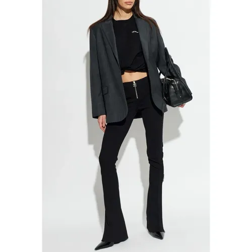 Trousers > Wide Trousers - - Off White - Modalova