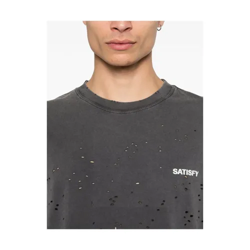 Satisfy - Tops > T-Shirts - Gray - Satisfy - Modalova