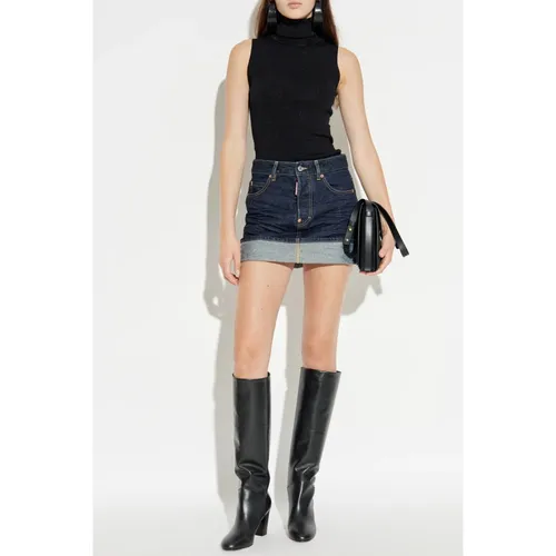 Skirts > Denim Skirts - - Dsquared2 - Modalova