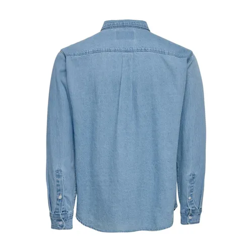 Shirts > Denim Shirts - - Only & Sons - Modalova