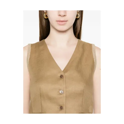 Jackets > Vests - - Max Mara - Modalova