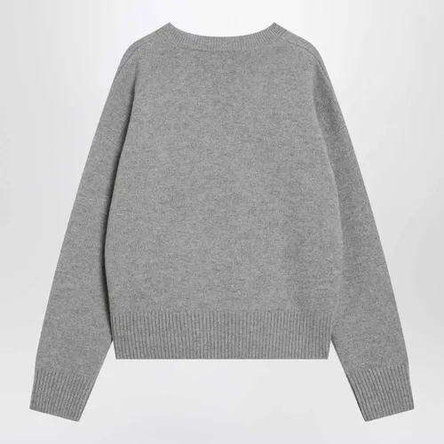 Knitwear > V-neck Knitwear - - Ami Paris - Modalova