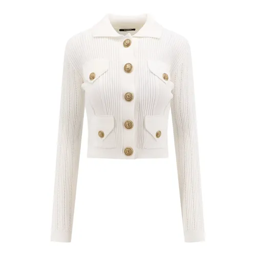 Knitwear > Cardigans - - Balmain - Modalova