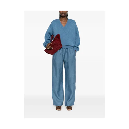 Trousers > Wide Trousers - - Róhe - Modalova