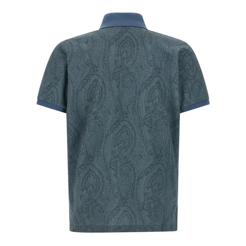 Etro - Tops > Polo Shirts - Blue - Etro - Modalova
