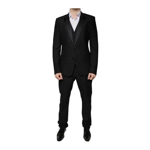Suits > Suit Sets > Single Breasted Suits - - Dolce & Gabbana - Modalova