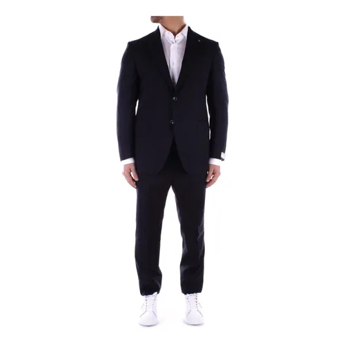 Suits > Suit Sets > Single Breasted Suits - - Tagliatore - Modalova