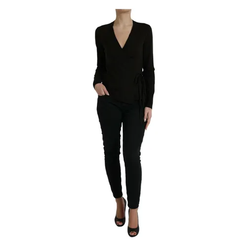 Knitwear > V-neck Knitwear - - Dolce & Gabbana - Modalova