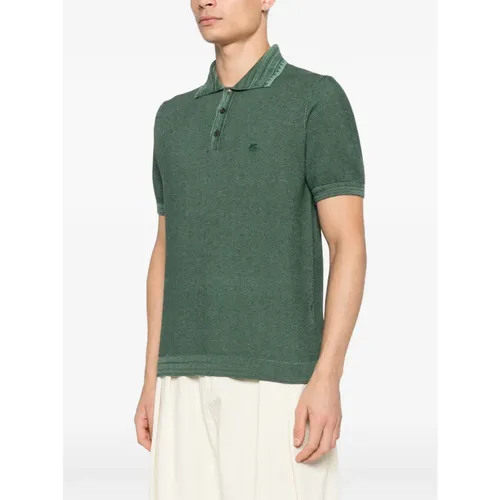 Etro - Tops > Polo Shirts - Green - Etro - Modalova