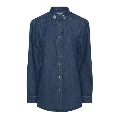 Blouses & Shirts > Denim Shirts - - Bruuns Bazaar - Modalova
