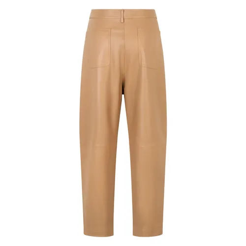 Trousers > Leather Trousers - - RED Valentino - Modalova