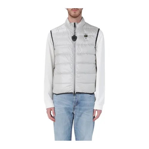 Blauer - Jackets > Vests - Gray - Blauer - Modalova