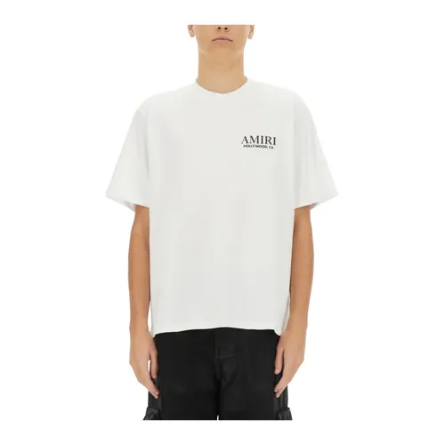 Amiri - Tops > T-Shirts - White - Amiri - Modalova