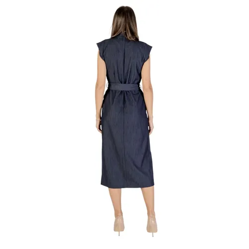 Dresses > Day Dresses > Midi Dresses - - Ichi - Modalova