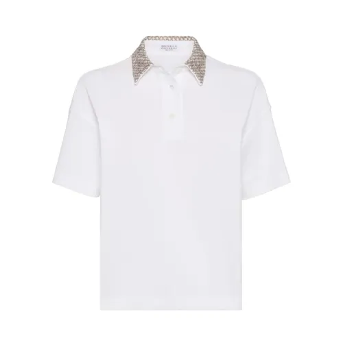 Tops > Polo Shirts - - Brunello Cucinelli - Modalova