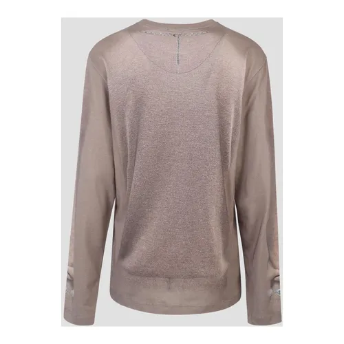 Knitwear > Round-neck Knitwear - - Marine Serre - Modalova