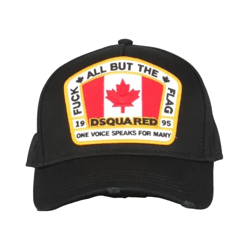 Accessories > Hats > Caps - - Dsquared2 - Modalova