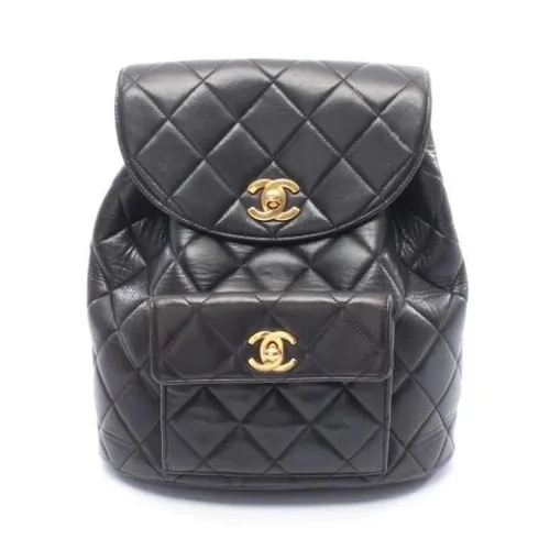 Pre-owned > Pre-owned Bags > Pre-owned Backpacks - - Chanel Vintage - Modalova
