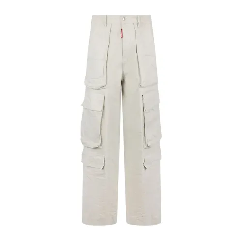 Trousers > Wide Trousers - - Dsquared2 - Modalova