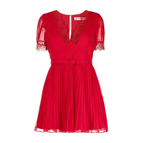 Dresses > Day Dresses > Short Dresses - - Self Portrait - Modalova