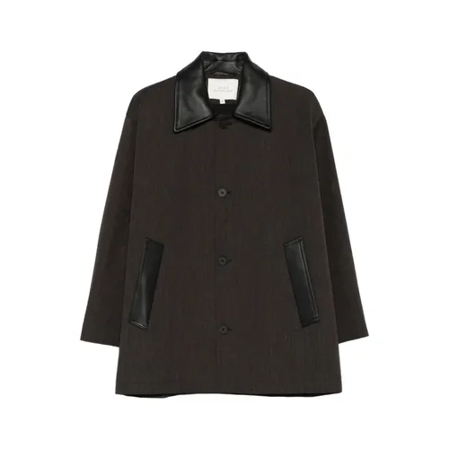 Jackets > Leather Jackets - - Studio Nicholson - Modalova