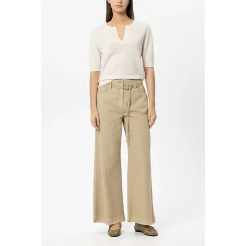 Knitwear > V-neck Knitwear - - Luisa Cerano - Modalova
