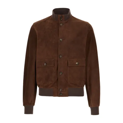 Jackets > Leather Jackets - - Stewart - Modalova