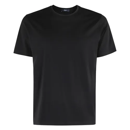 Herno - Tops > T-Shirts - Black - Herno - Modalova