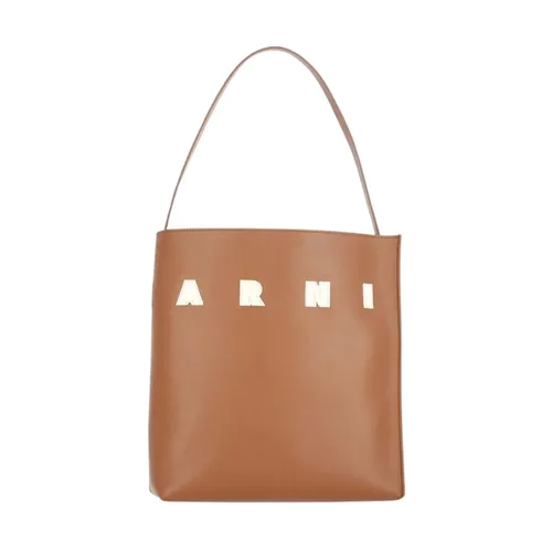 Marni - Bags > Tote Bags - Brown - Marni - Modalova