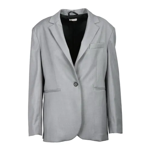 Liu Jo - Jackets > Blazers - Gray - Liu Jo - Modalova