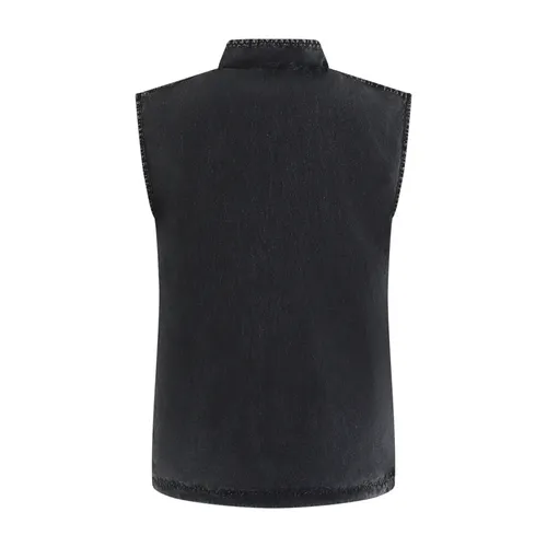 Diesel - Jackets > Vests - Blue - Diesel - Modalova