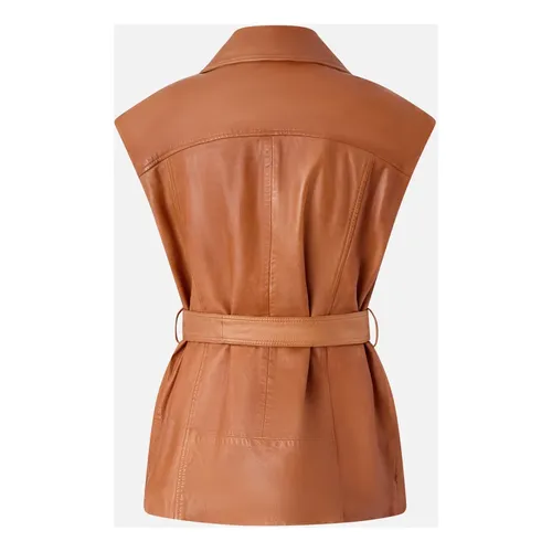 Pinko - Jackets > Vests - Brown - Pinko - Modalova