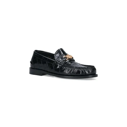 Shoes > Flats > Loafers - - Versace - Modalova
