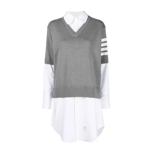 Dresses > Day Dresses > Short Dresses - - Thom Browne - Modalova
