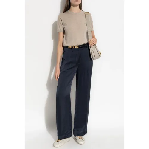 Trousers > Straight Trousers - - Theory - Modalova