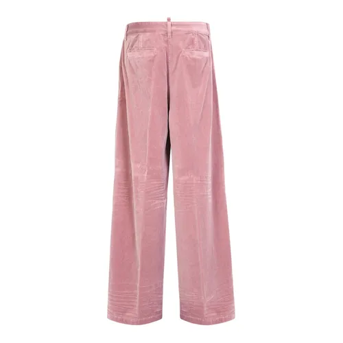Trousers > Wide Trousers - - Dsquared2 - Modalova