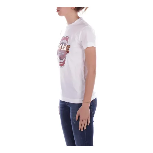 Pinko - Tops > T-Shirts - White - Pinko - Modalova