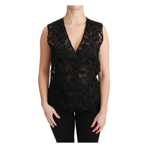 Tops > Sleeveless Tops - - Dolce & Gabbana - Modalova