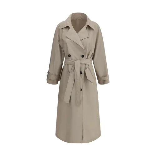 Coats > Trench Coats - - Brunello Cucinelli - Modalova