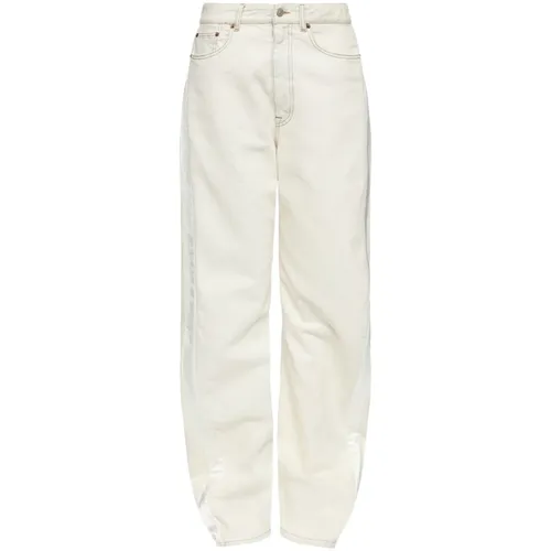 Trousers > Straight Trousers - - MM6 Maison Margiela - Modalova