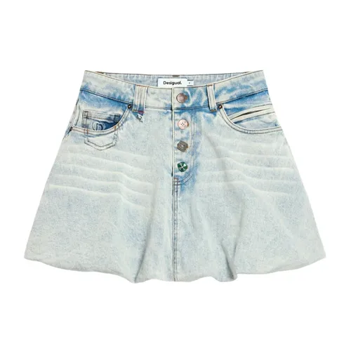 Skirts > Denim Skirts - - Desigual - Modalova