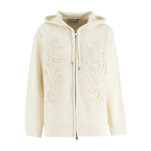 Sweatshirts & Hoodies > Zip-throughs - - Ermanno Scervino - Modalova