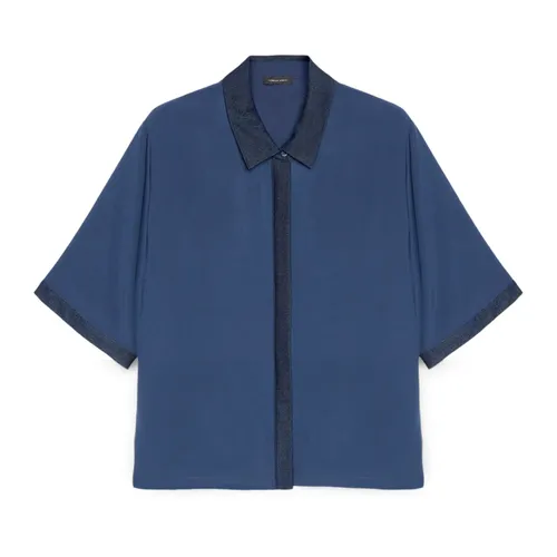 Blouses & Shirts > Shirts - - Fiorella Rubino - Modalova