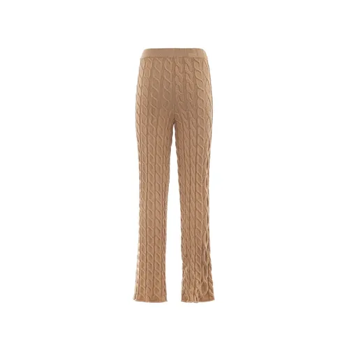 Trousers > Straight Trousers - - Akep - Modalova